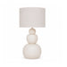 elevenpast table lamp Sodwana Ceramic Table Lamp with Textured Linen Shade RG10681