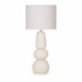 elevenpast table lamp Hobie Ceramic Table Lamp with Textured Linen Shade RG10682