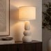elevenpast table lamp Hobie Ceramic Table Lamp with Textured Linen Shade RG10682