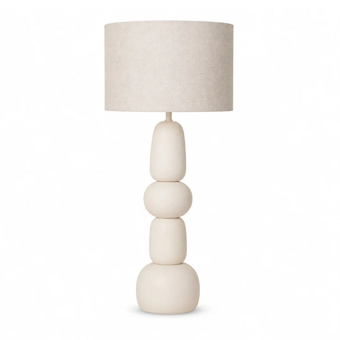 elevenpast table lamp Clifton Ceramic Table Lamp with Textured Linen Shade RG10683