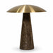 elevenpast table lamp Adira Brown Marble and Gold Shade LED Table Lamp RG10688