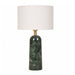 elevenpast Table Lamp Green Milan Marble and Gold Table Lamp – Green | White Marble RG10695