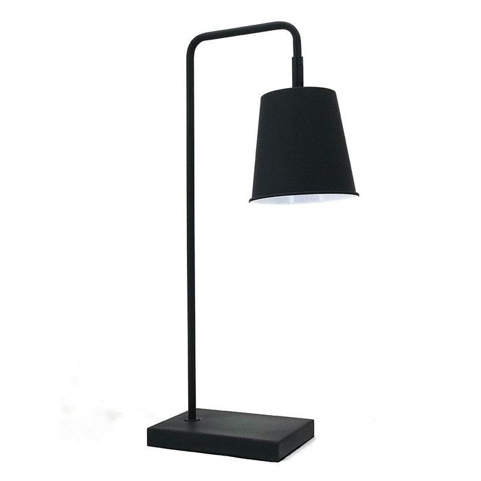 elevenpast Lamps Almeria Metal Table Lamp Black RG9109 0700254841625