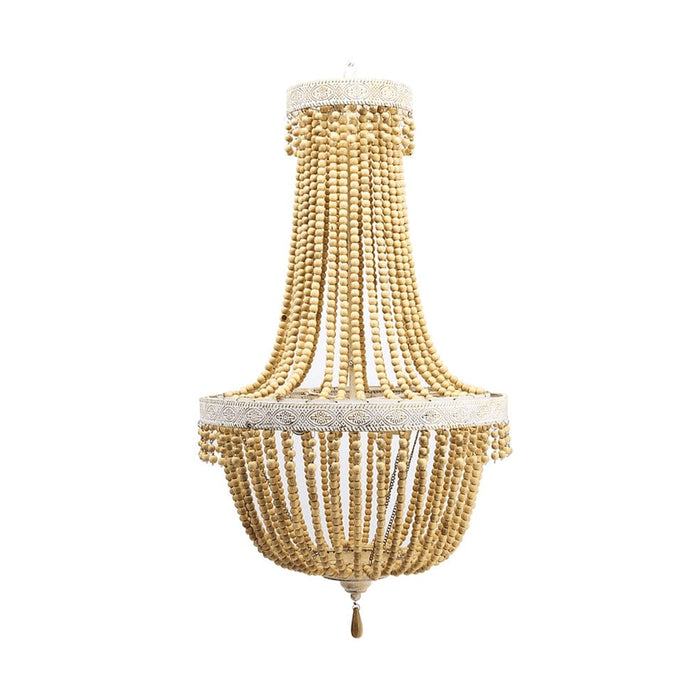 elevenpast Chandeliers Amanda Chandelier Steel and Wood RG9539