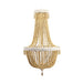 elevenpast Chandeliers Amanda Chandelier Steel and Wood RG9539