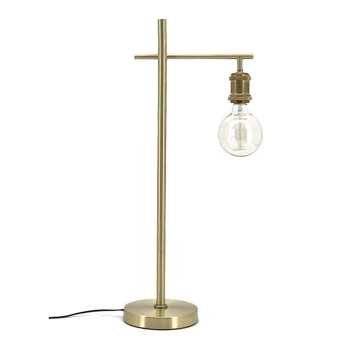 elevenpast table lamp Brass Usain Metal Table Lamp Black | Gold RG9676 0700254841601