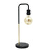elevenpast table lamp Duleen Metal Desk Lamp Black and Gold RG9904 0700254841670