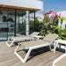elevenpast Lounger Rio Outdoor Sunlounger