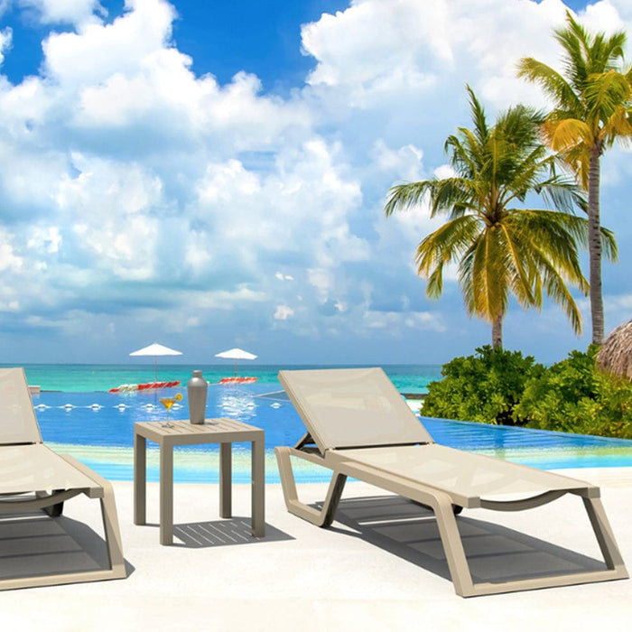 elevenpast Lounger Rio Outdoor Sunlounger