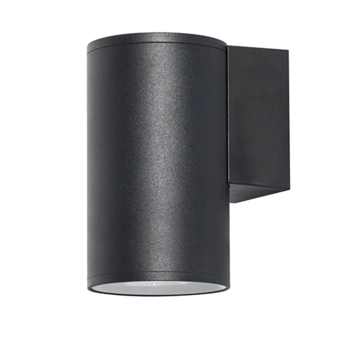 elevenpast Wall Light Bue Black Round Up or Down Outdoor Wall Light – E27 IP65 RO432 6009509921322