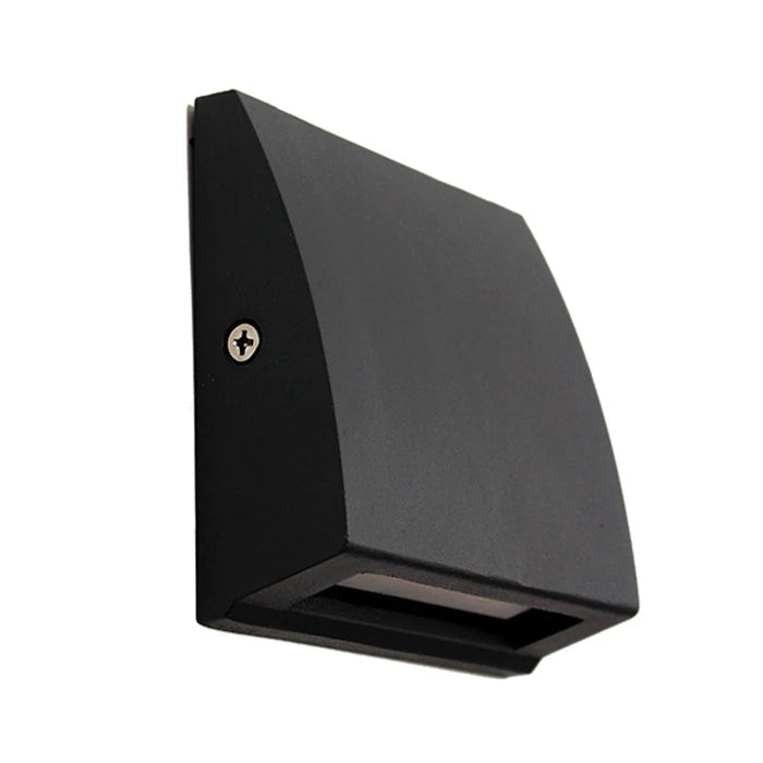 elevenpast Wall Light Black LED Outdoor Wall Light – Arched Path Light RO434 6009509921353