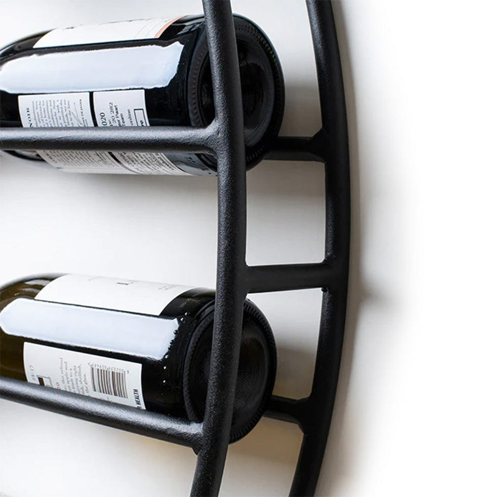 Round Wall Mounted Wine Rack | elevenpast