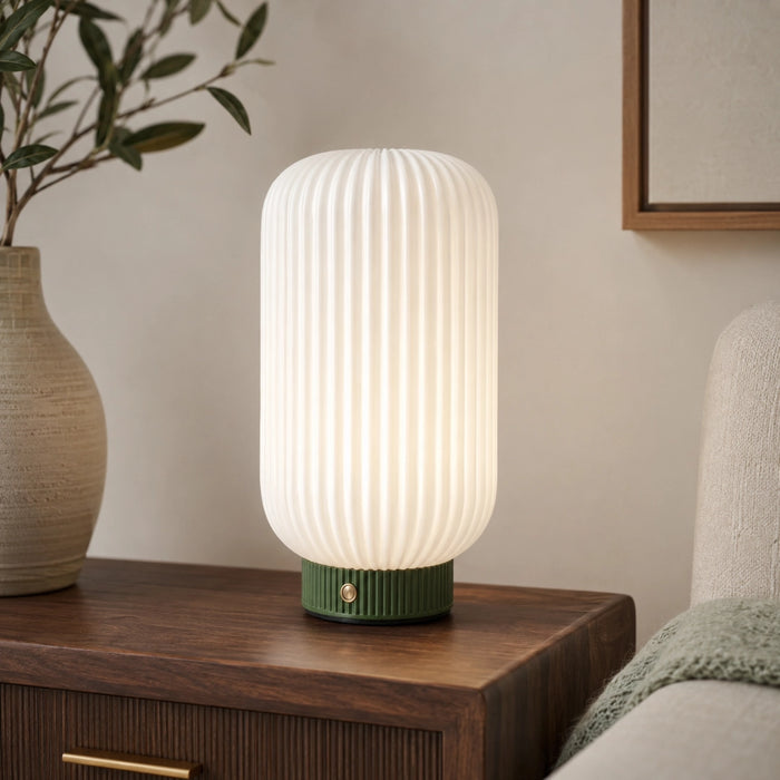 Rowan Square Rechargeable Lamp - Beige | Pink | Green