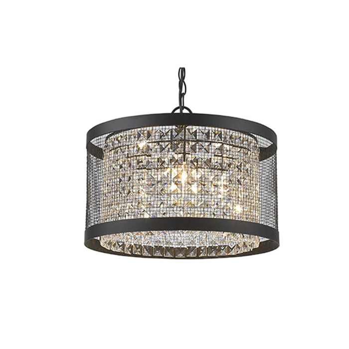 elevenpast Pendant Horizontal Mesh & Crystal Pendant Light | 2 Sizes RP121 6009513063926