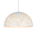 elevenpast pendant light White Cut-Out Dome Pendant Light RP136 6009513084341