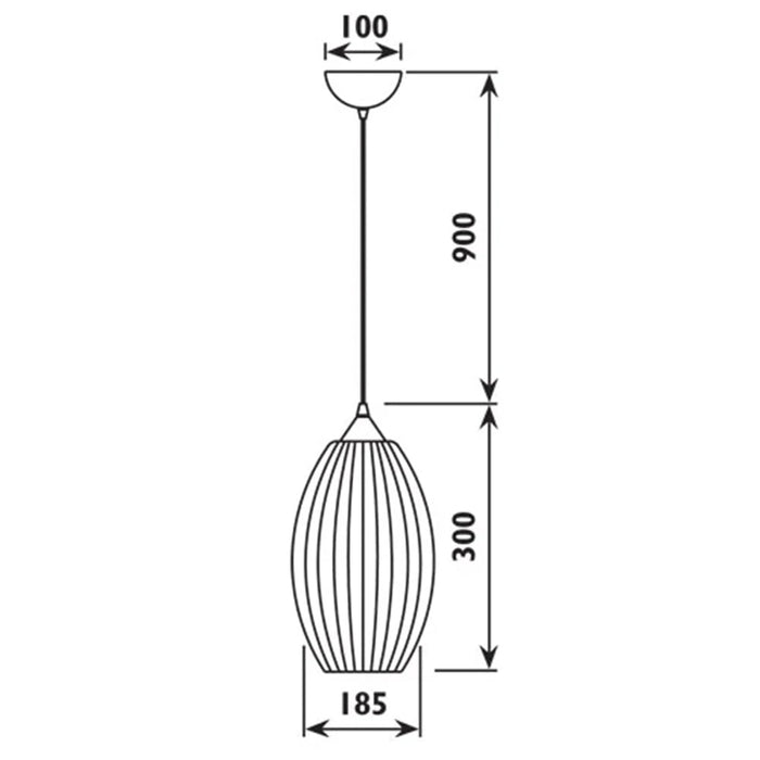 elevenpast pendant light Celeste White Opal Glass Pendant Light RP334 6009509918261