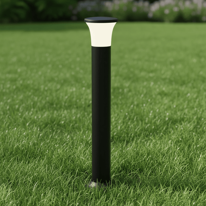 elevenpast LED bollard Luno Path LED Bollard Light – Black