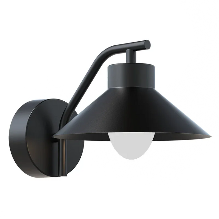 elevenpast LED wall light Pixie Arched 10W LED Wall Light - Black S-LED-828