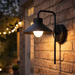 elevenpast LED wall light Pixie Tall 10W LED Wall Light - Black S-LED-829