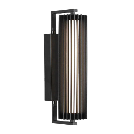 elevenpast LED wall light Vertix Slatted Glass LED Pillar Wall Light S-LED-834
