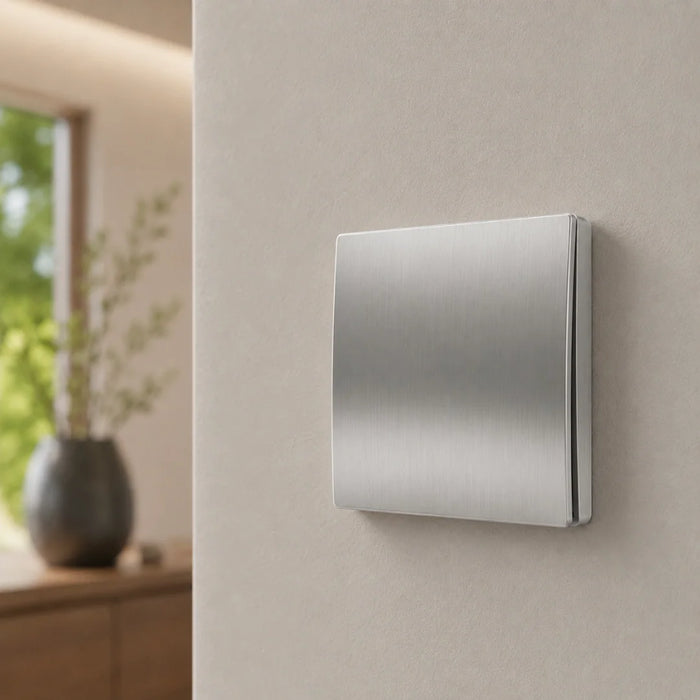 elevenpast kinetic light switch One Lever Kinetic Frameless Switch – Sliver S111SL