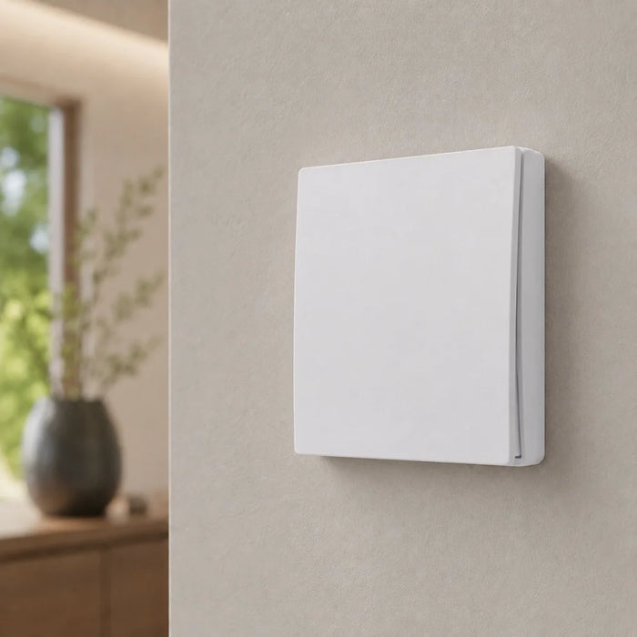 elevenpast kinetic light switch One Lever Kinetic Frameless Switch – White S111WH