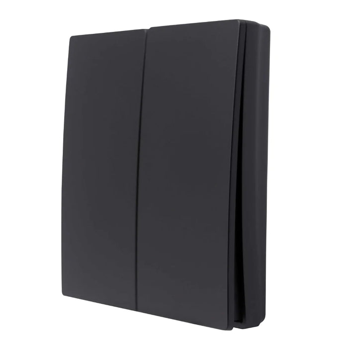 elevenpast kinetic light switch Two Lever Kinetic Frameless Switch – Black S112BL