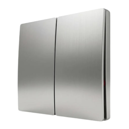 elevenpast kinetic light switch Two Lever Kinetic Frameless Switch – Silver S112SL