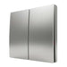 elevenpast kinetic light switch Two Lever Kinetic Frameless Switch – Silver S112SL