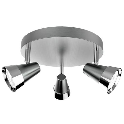 elevenpast Spotlight Triple/3 Lampada Satin Chrome Spotlights (1 - 3) S171/3 SATIN 6007226081190