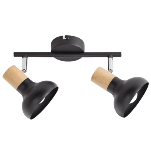 elevenpast Ceiling Light Fixtures Ruth 2 Tracking S402/2 BLACK 6007226071344