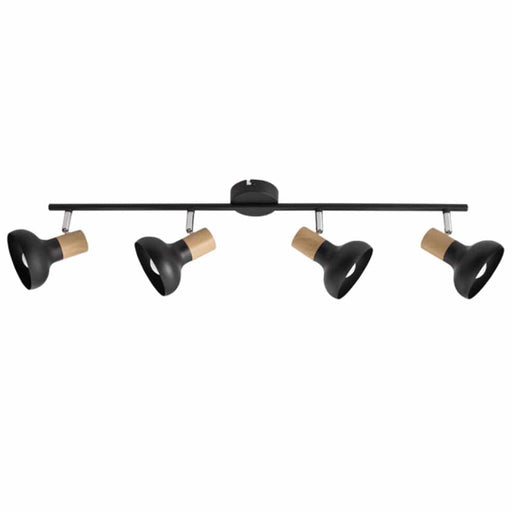 elevenpast Ceiling Light Fixtures Ruth 4 Track Light S402/4 BLACK 6007226071368