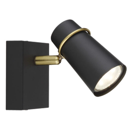 elevenpast Wall light Tessa Wall Spotlight Single S411/1 BLACK 6007226084658
