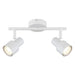 elevenpast Spotlight 2 Light Iceberg Metal Spotlights - 3 Sizes S421/2 WHITE 6007226090369