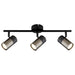 elevenpast Spotlight 3 Light Podium Metal Spotlights - 3 Sizes S422/3 BLACK 6007226090413