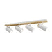 elevenpast Ceiling Light White Wood 4-Light Adjustable Ceiling Spotlight Bar S536W 6009551810445