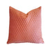 elevenpast Scatter Cushions Coral Hexa Velvet Scatter Cushion Cover Botany | Rose | Coral SCATT0329