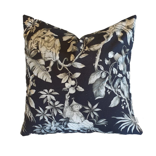 elevenpast Scatter Cushions Max Ink Cotton Scatter Cushion Cover SCATT0346-C