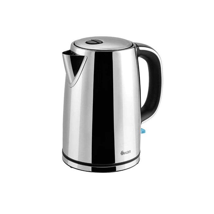 Swan Swan Classic Polished Stainless Steel Cordless Kettle & 2 Slice Toaster SCR02P 6005587012570