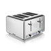Swan Swan Classic 4 Slice Polished Stainless Steel Toaster SCT8T 6005587012525