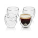 Swan Swan 100ml Espresso Double Walled Glasses Set of 4 SDWG100 6005587012822