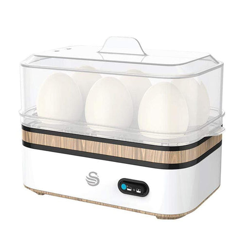 Swan Swan Retro White Egg Boiler SEB02 6005587012655