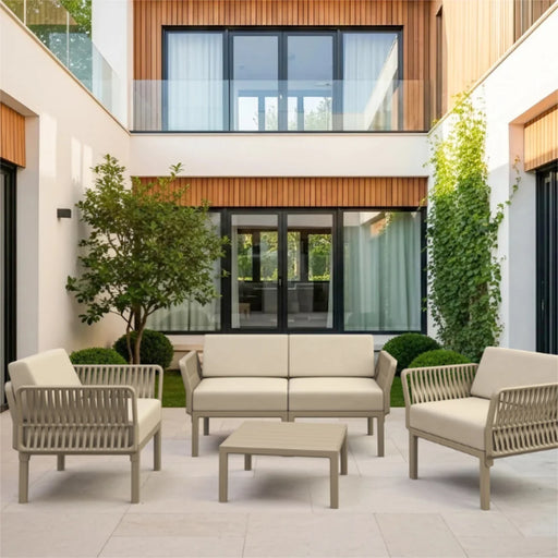 elevenpast sofa Portofino Outdoor Lounge Set - Taupe | Grey and Black