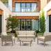 elevenpast sofa Portofino Outdoor Lounge Set - Taupe | Grey and Black
