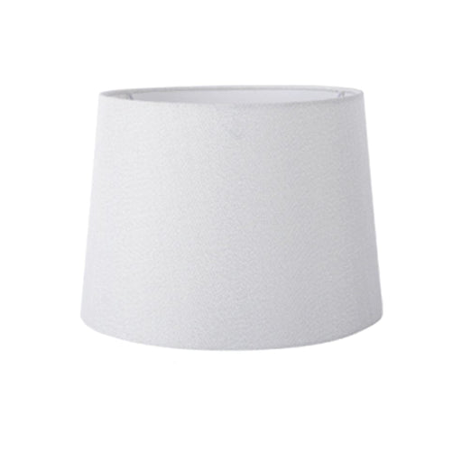 elevenpast Lamp Shades Small / White Fabric Lamp Shade Beige | Champagne | Grey | White SH010 WHITE 6007226075137