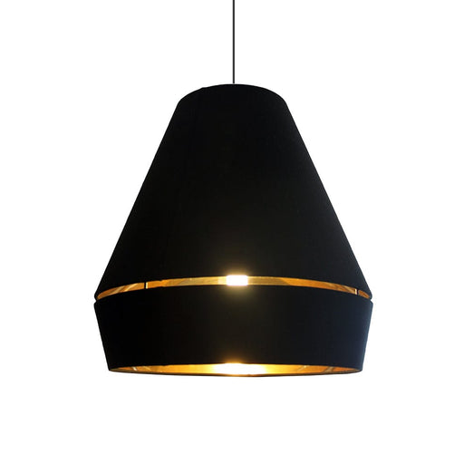 elevenpast Pendant Victoria Pendant Light Black and Gold SHAD0536 A, B
