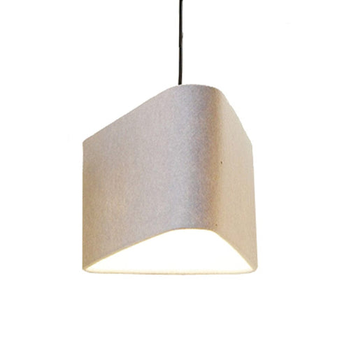 elevenpast Pendant Light Grey Triangle Felt Pendant Light Grey | Charcoal SHAD0549
