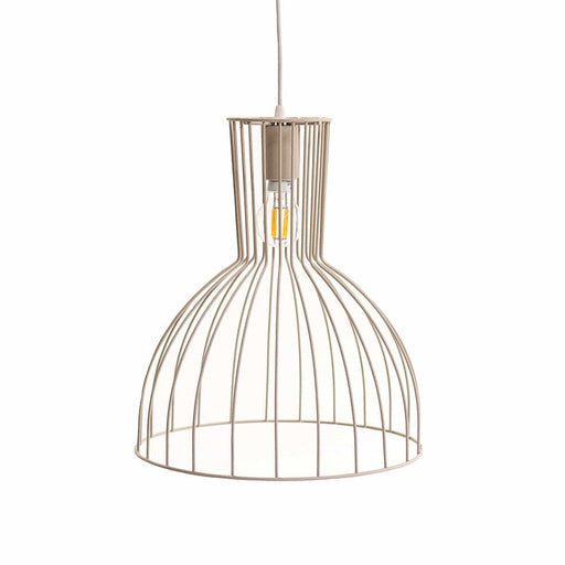 elevenpast Pendant Beige Calabash Metal Wire Pendant Light Black | Beige SHAD0730-L