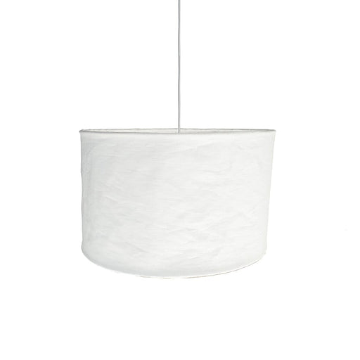 elevenpast Pendant White Collapsible Linen Pendant Light Natural | White SHAD0917