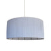elevenpast Pendant Drum Pleated Organza Pendant Light White SHAD1013